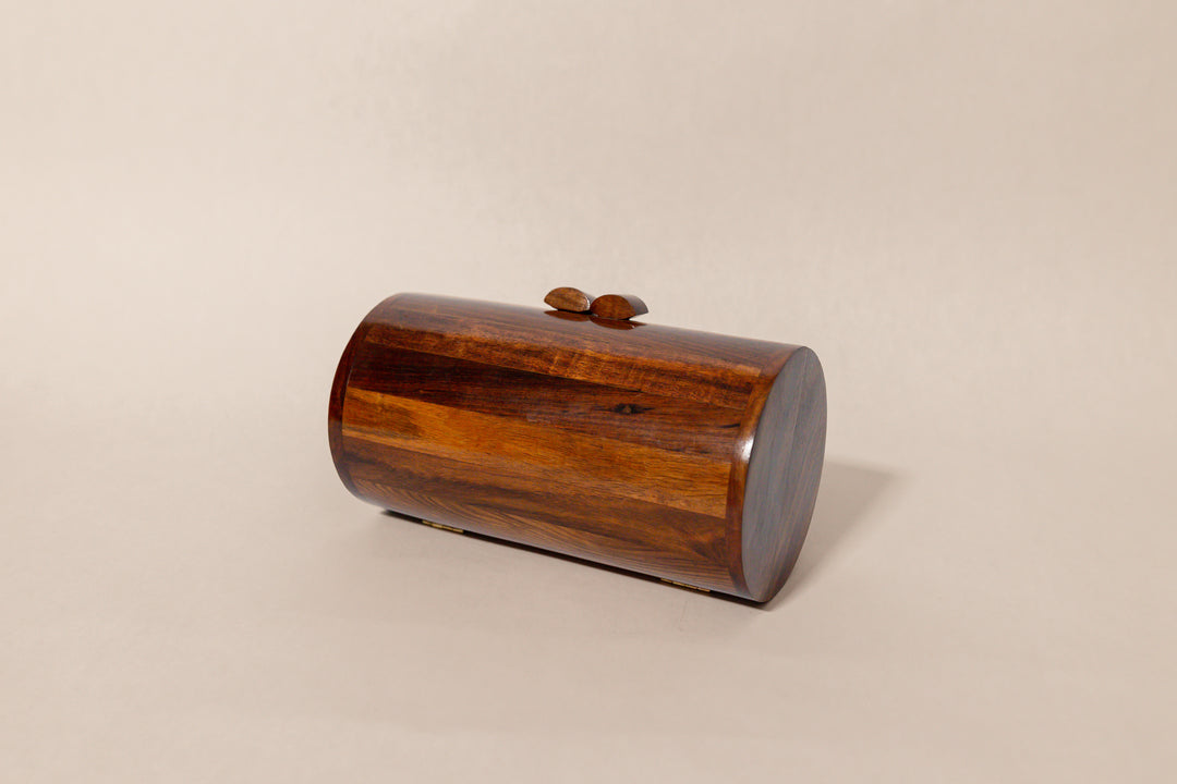 Wooden Barrel Clutch